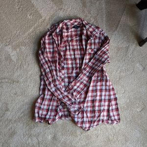Gap Plaid button up